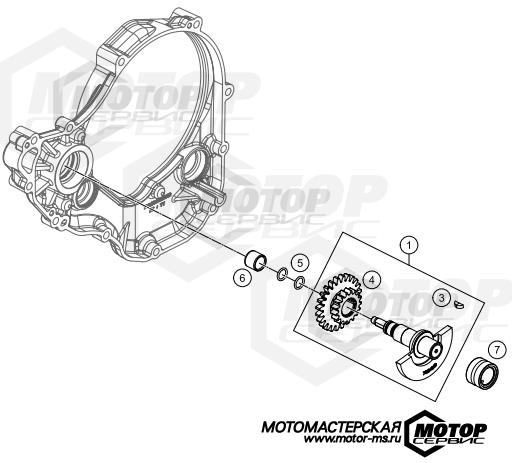 KTM MX 350 SX-F 2019 BALANCER SHAFT