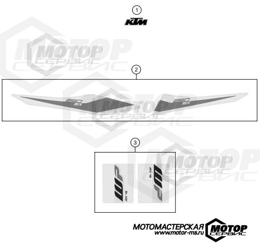 KTM MX 250 SX 2019 DECAL