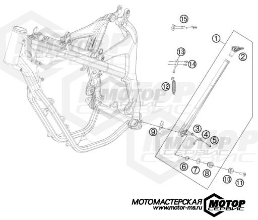 KTM Freeride 250 F 2018 SIDE / CENTER STAND