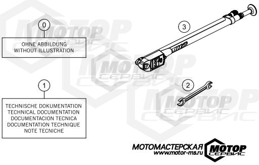 KTM MX 350 SX-F 2017 ACCESSORIES KIT