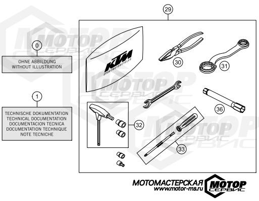 KTM Supermoto 690 SMC R ABS 2016 ACCESSORIES KIT