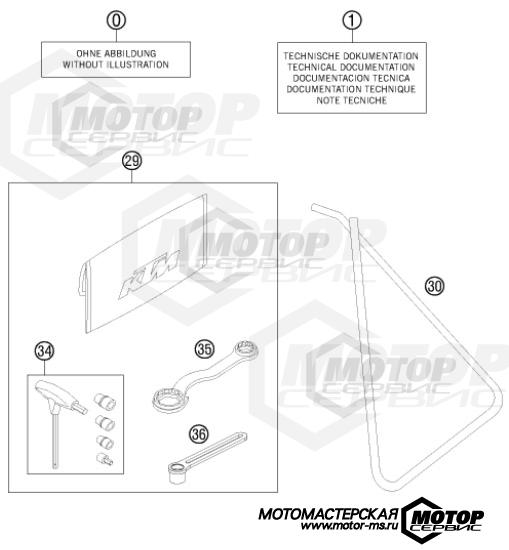 KTM MX 50 SX 2016 ACCESSORIES KIT