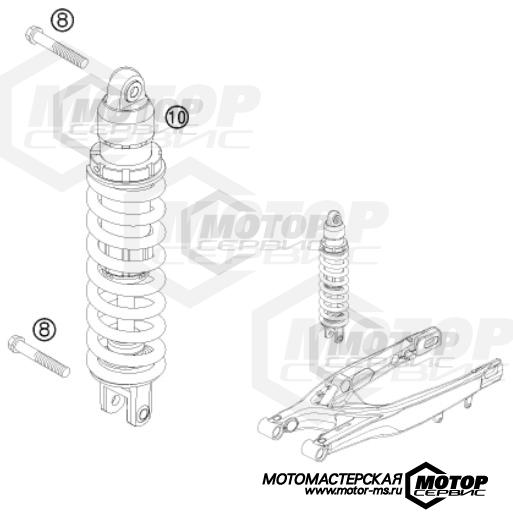 KTM Enduro 450 EXC Factory Edition 2015 SHOCK ABSORBER