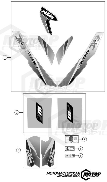 KTM Freeride E-XC 2015 DECAL