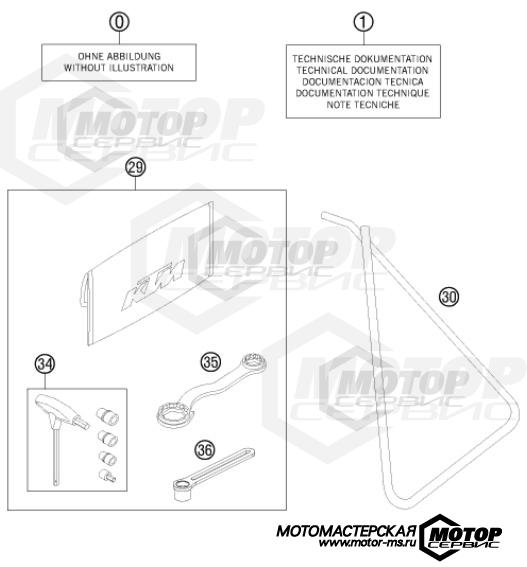 KTM MX 50 SX 2015 ACCESSORIES KIT