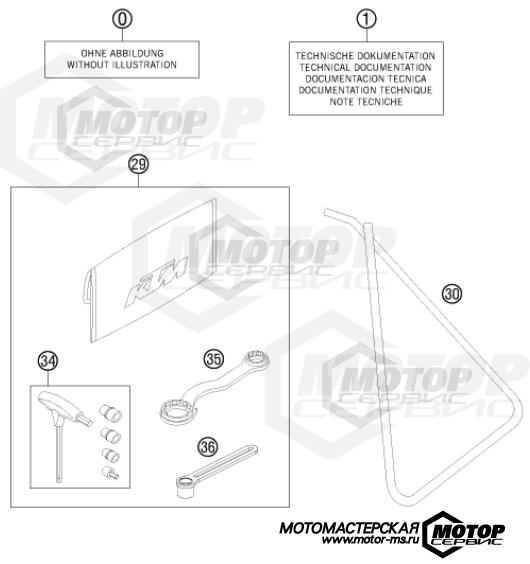 KTM MX 50 SX Mini 2015 ACCESSORIES KIT