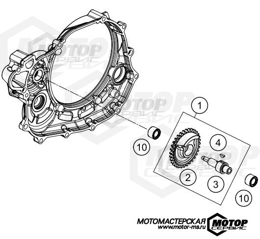 KTM MX 450 SX-F 2014 BALANCER SHAFT