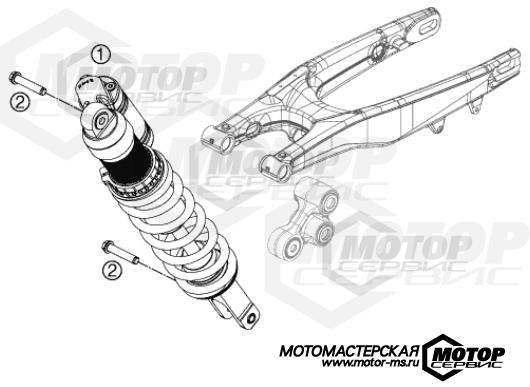 KTM MX 450 SX-F 2014 SHOCK ABSORBER