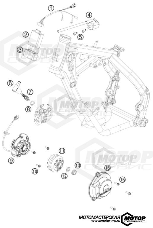KTM MX 65 SX 2014 IGNITION SYSTEM
