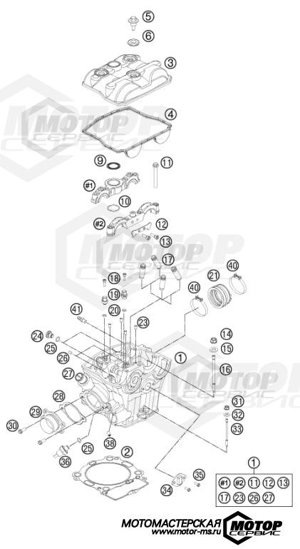 KTM Travel 450 Rally Factory Replica 2014 CYLINDER HEAD