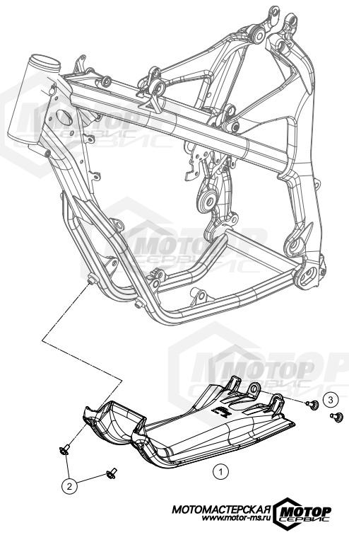 KTM Freeride 250 R 2014 ENGINE GUARD