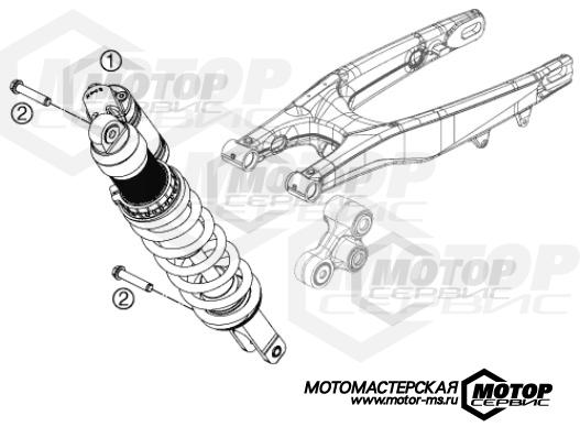 KTM MX 450 SX-F 2013 SHOCK ABSORBER