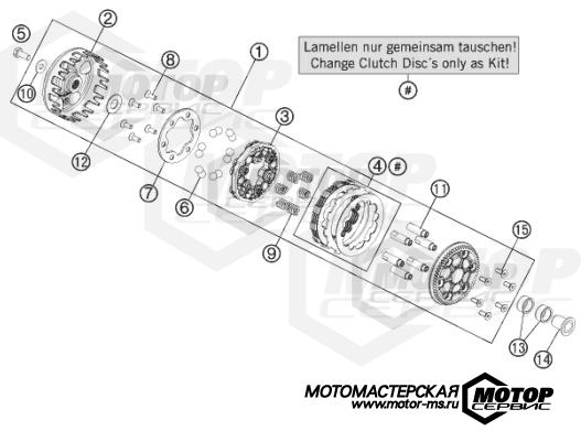 KTM MX 50 SX 2013 CLUTCH