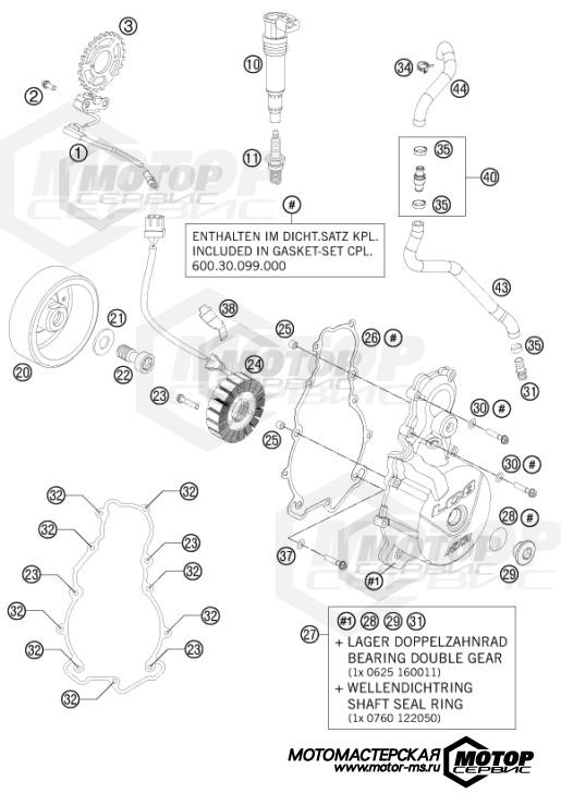 KTM Supermoto 990 Supermoto R 2012 IGNITION SYSTEM