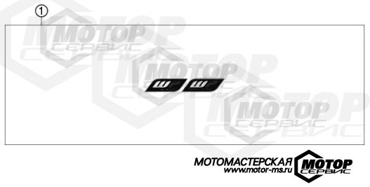 KTM Travel 450 Rally Factory Replica 2011 DECAL