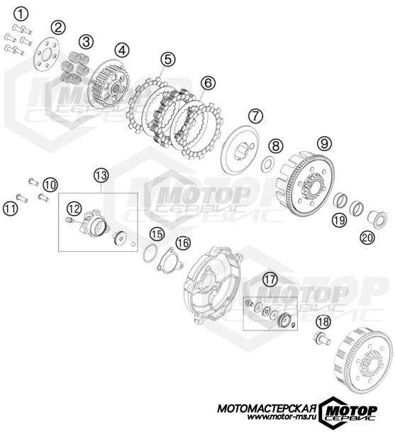 KTM MX 65 SX 2011 CLUTCH