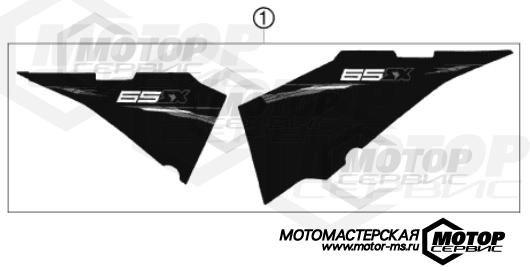 KTM MX 65 SX 2011 DECAL