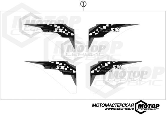 KTM MX 50 SX 2011 DECAL