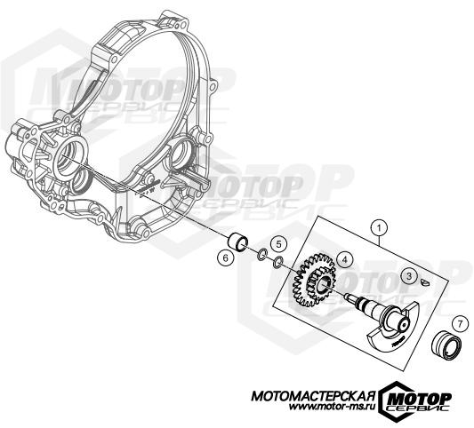 KTM MX 250 SX-F 2020 BALANCER SHAFT