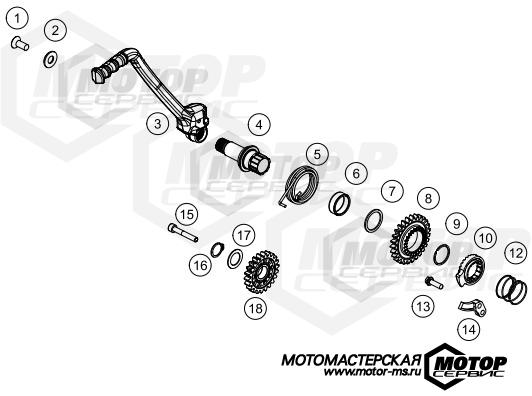 KTM MX 250 SX 2020 KICK STARTER