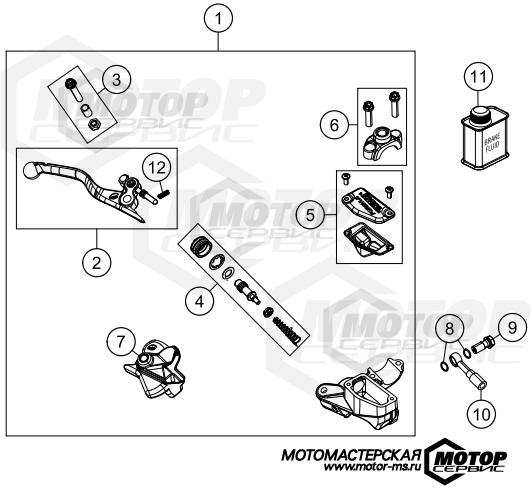 KTM MX 85 SX 19/16 2020 FRONT BRAKE CONTROL