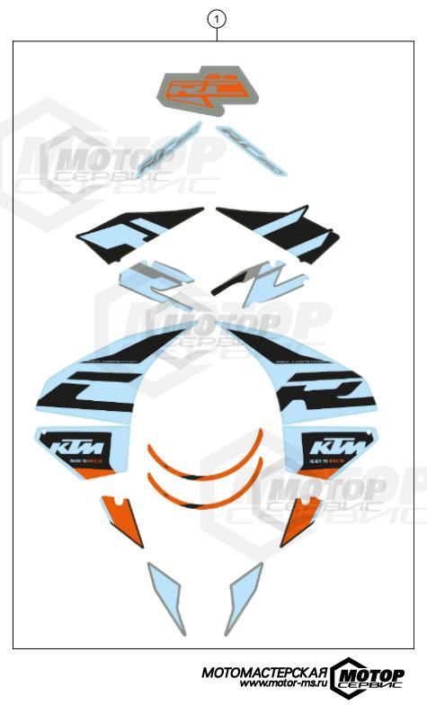 KTM Supersport RC 390 2020 DECAL