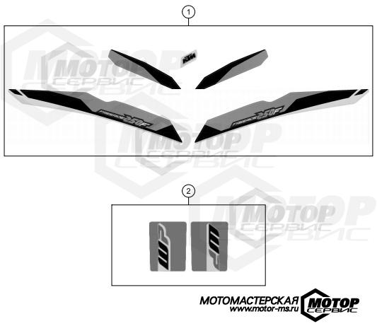 KTM Freeride 250 F 2020 DECAL