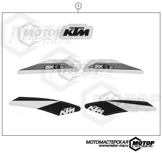 KTM MX SX-E 5 2020 DECAL