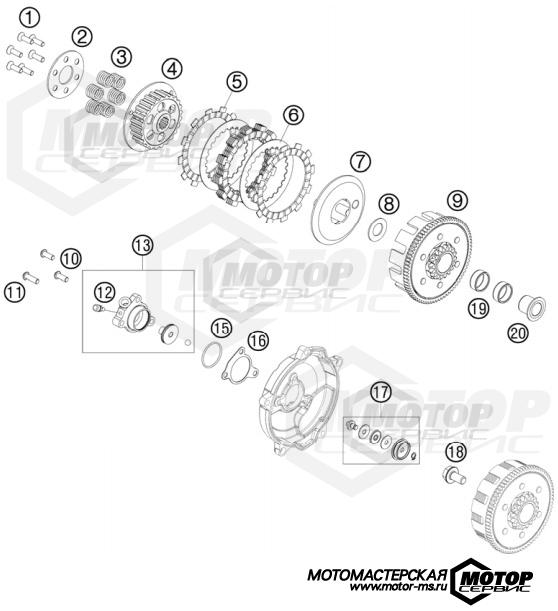 KTM MX 65 SX 2010 CLUTCH