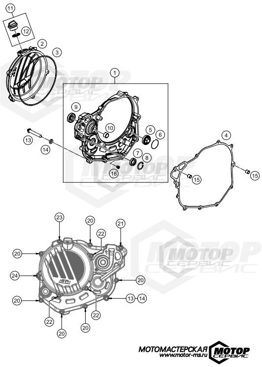 KTM MX 450 SX-F 2021 CLUTCH COVER