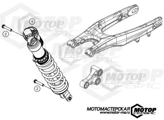KTM MX 350 SX-F 2021 SHOCK ABSORBER