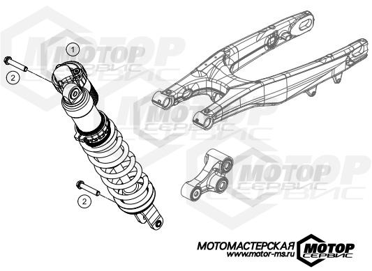 KTM MX 250 SX-F 2021 SHOCK ABSORBER
