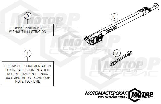 KTM MX 250 SX-F Troy Lee Design 2021 SEPARATE ENCLOSURE