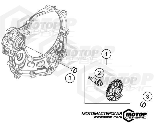KTM Enduro 450 EXC-F Six Days 2021 BALANCER SHAFT