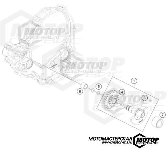 KTM MX 250 SX-F 2022 BALANCER SHAFT