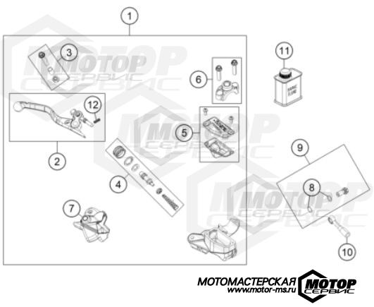 KTM MX 85 SX 19/16 2022 FRONT BRAKE CONTROL