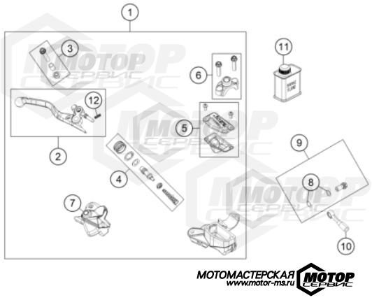 KTM MX 85 SX 17/14 2022 FRONT BRAKE CONTROL