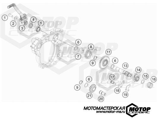 KTM MX 65 SX 2022 KICK STARTER