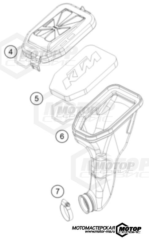 KTM MX 50 SX 2022 AIR FILTER
