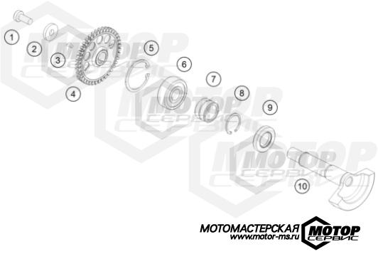 KTM Enduro 300 EXC TPI Six Days 2022 BALANCER SHAFT