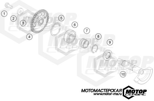 KTM Enduro 250 EXC TPI Six Days 2022 BALANCER SHAFT
