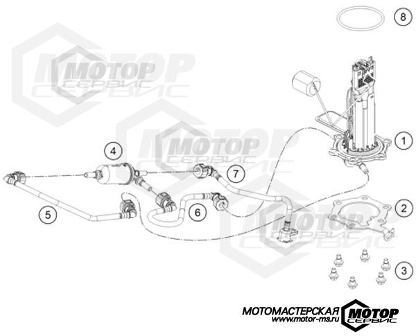 KTM Naked 390 Duke B.D. White 2022 FUEL PUMP