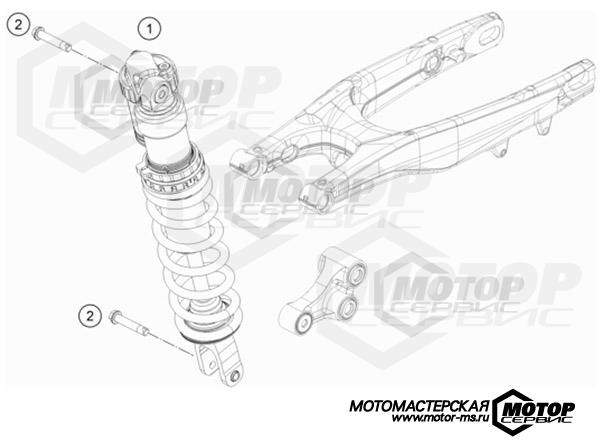 KTM Supermoto 450 SMR 2022 SHOCK ABSORBER