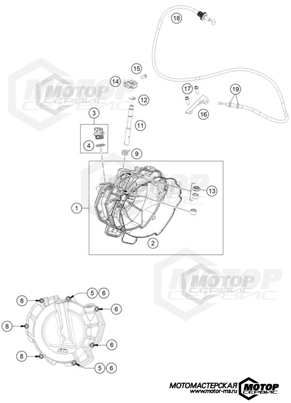 KTM Supersport RC 8C 2022 CLUTCH COVER