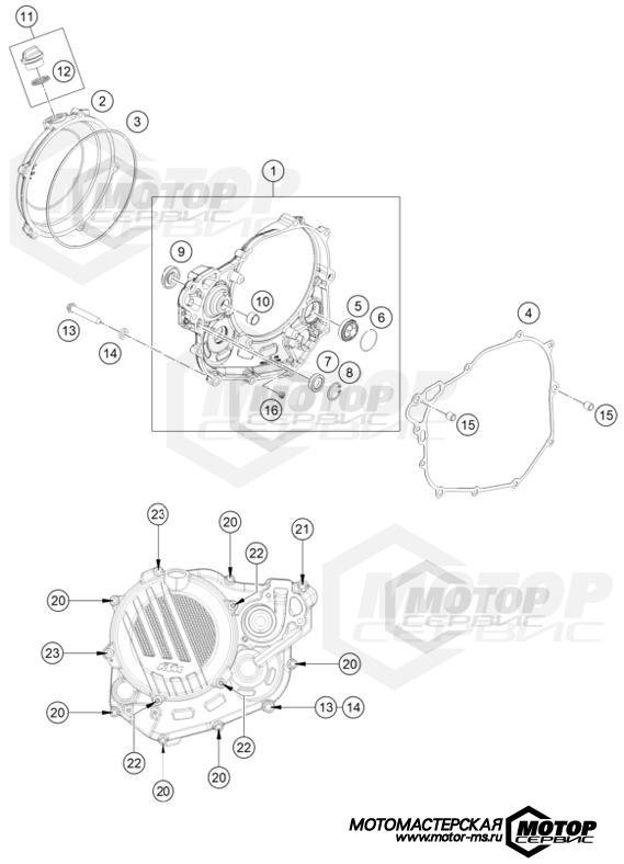 KTM Enduro 450 EXC-F 2023 CLUTCH COVER