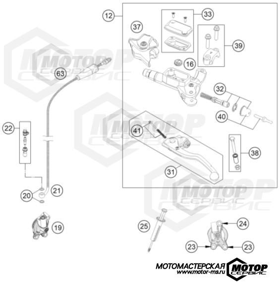 KTM Enduro 250 EXC 2023 CLUTCH CONTROL