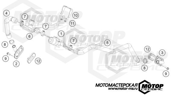 KTM Sports Tourer 1290 Super Duke GT 2023 SECONDARY AIR SYSTEM SAS