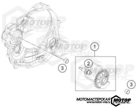 KTM Supermoto 450 SMR 2023 BALANCER SHAFT