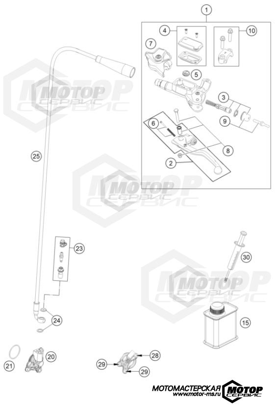 KTM Supermoto 450 SMR 2023 CLUTCH CONTROL