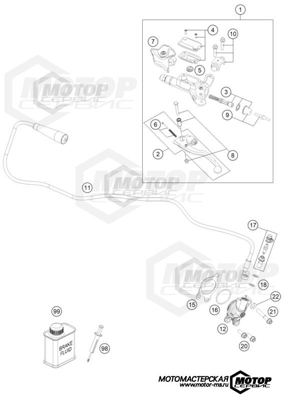 KTM MX 350 SX-F 2023 CLUTCH CONTROL